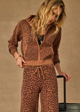 Malawi Margot Knit Jacket - Leopard