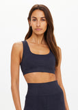 Seamless Jade Racerback Bra - Ink