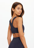 Seamless Jade Racerback Bra - Ink