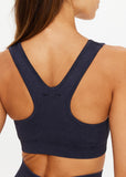Seamless Jade Racerback Bra - Ink
