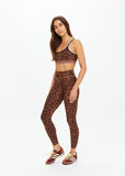 Malawi Badu Crossback Bra - Leopard