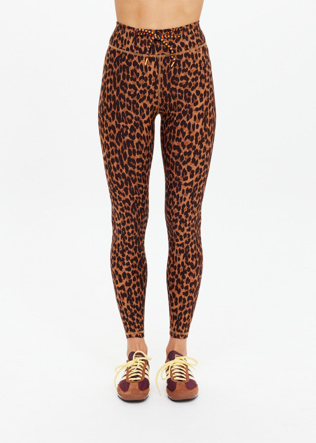 Malawi Midi Pant - Leopard