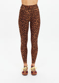 Malawi Midi Pant - Leopard