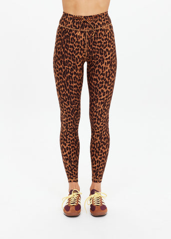 Malawi Midi Pant - Leopard