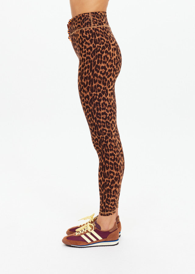 Malawi Midi Pant - Leopard