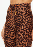 Malawi Midi Pant - Leopard