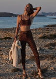 Malawi Midi Pant - Leopard