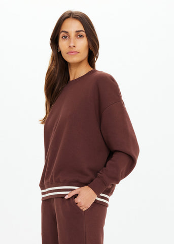 Toluca Lisel Crew Neck Sweater - Cocoa