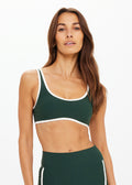 Santa Fe Brielle Scoop Bra - Jungle Green