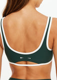 Santa Fe Brielle Scoop Bra - Jungle Green