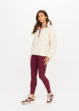 Harlow Fleece Pullover - Macadamia