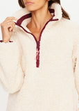 Harlow Fleece Pullover - Macadamia
