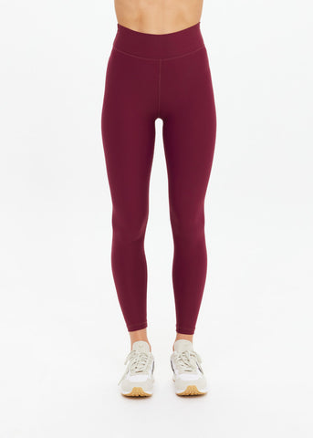 Peached Midi Pant - Bordeaux
