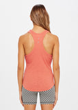 Frankie Rib Tank - Pink Clay