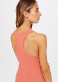 Frankie Rib Tank - Pink Clay