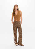 Babylon Button Knit Vest - Tan