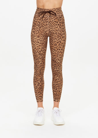 Panthera Midi Pant - Leopard