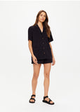 Saddle Up Collared Hardy Shirt - Black