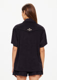 Saddle Up Collared Hardy Shirt - Black