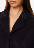 Saddle Up Collared Hardy Shirt - Black
