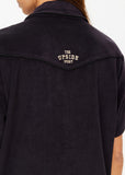 Saddle Up Collared Hardy Shirt - Black