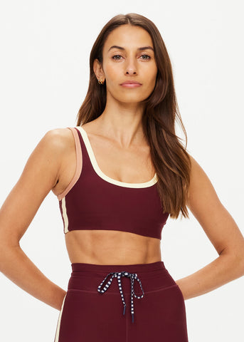 Trail Harley Scoop Bra - Bordeaux