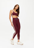 Trail Midi Pant - Bordeaux