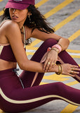 Trail Midi Pant - Bordeaux