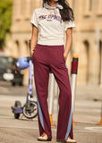 Ryder Petra Flare Pant - Bordeaux