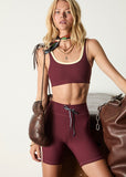 Trail Spin Short - Bordeaux