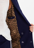 Double Breasted Blazer - Navy