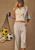 Courtship Henri Collared Top - Creme
