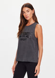 Cosmic Sarah Tank Top - Washed Black