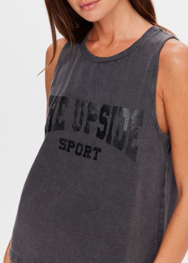 Cosmic Sarah Tank Top - Washed Black