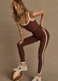Rhythm Midi Pant  - Raisin