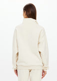 Hamilton Wren Half Zip Sweater - White