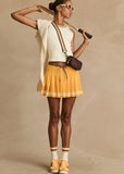 Prix Quinny Pleated Skirt - Mimosa