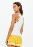 Kirsty Rib Tank Top - Creme