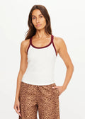 Pipa Rib Tank Top - Cream