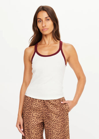 Pipa Rib Tank Top - Cream