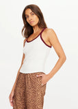 Pipa Rib Tank Top - Cream