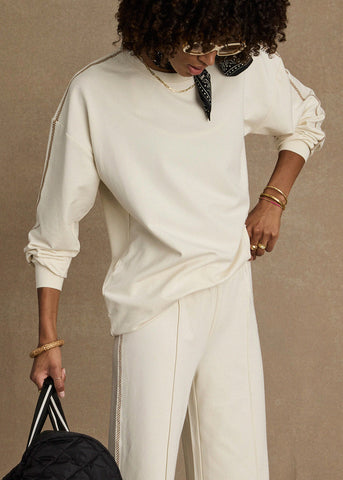 Hamsa Sunday Long Sleeve - Creme