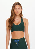 Maneki Jetta Racerback Bra - Racing Green