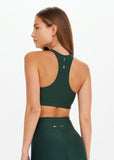 Maneki Jetta Racerback Bra - Racing Green