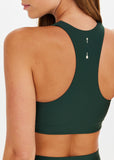 Maneki Jetta Racerback Bra - Racing Green