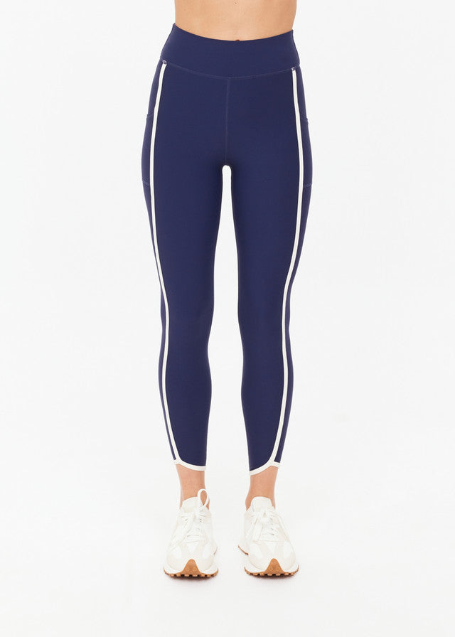 Samara Midi Pant - Navy