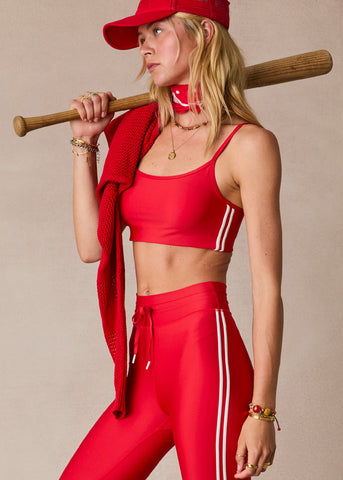 Oxford Hutton Scoop Bra - Cherry