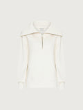 Vine Half Zip - Ivory
