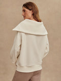 Vine Half Zip - Ivory