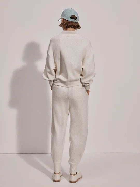 The Relaxed Pant 27.5 - Ivory Marl